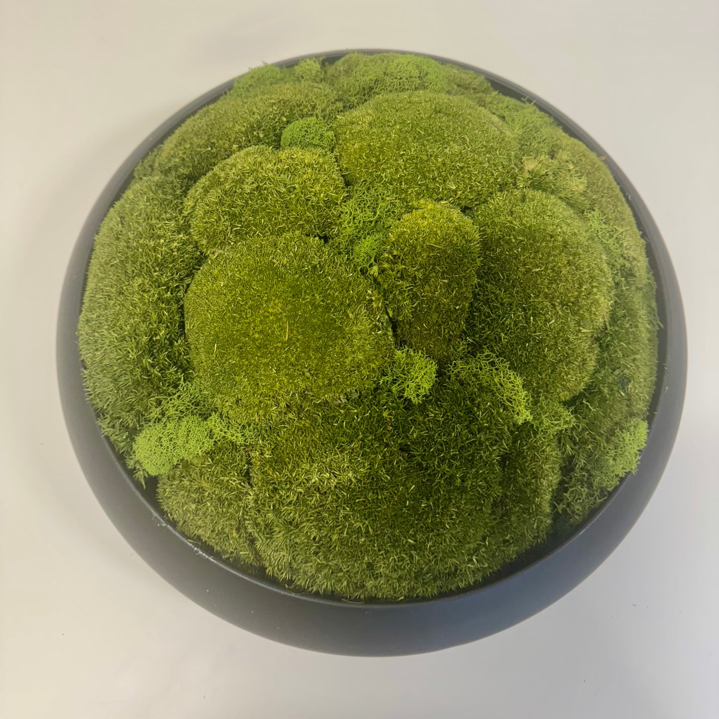Ceramic Pebble Moss Bowl