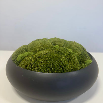 Ceramic Pebble Moss Bowl