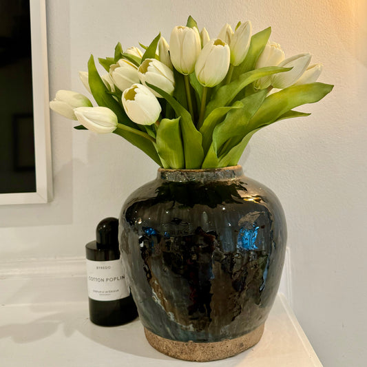 Vintage Glazed Pot